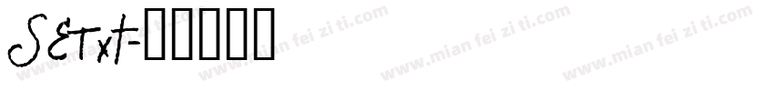 SETxt字体转换