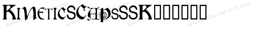 KineticSCapsSSK字体转换