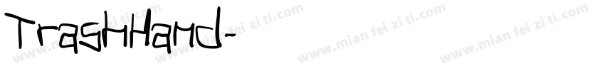 TrashHand字体转换
