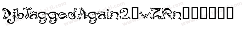 DjbTaggedAgain2-wZRn字体转换