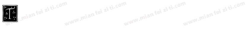 Tagliente字体转换