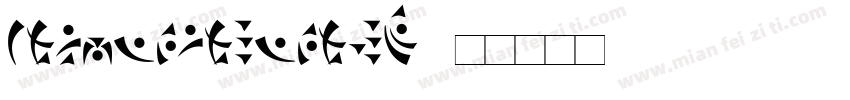 chaungzhonghei字体转换