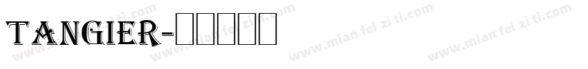 tangier字体转换