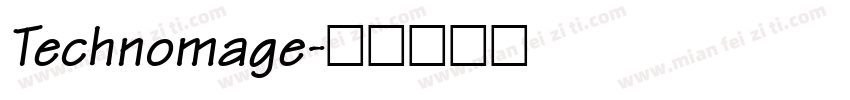 Technomage字体转换