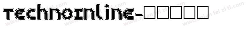TechnoInline字体转换