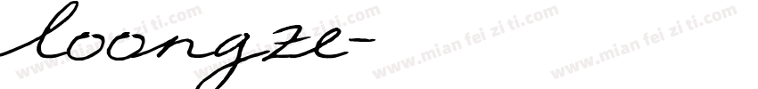 loongze字体转换