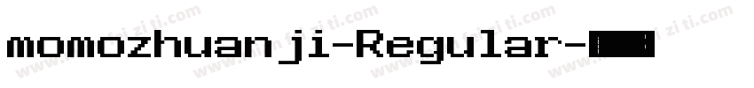 momozhuanji-Regular字体转换