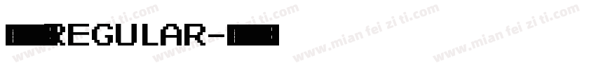 缁忓吀缁艰REGULAR字体转换