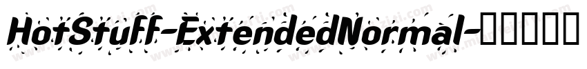HotStuff-ExtendedNormal字体转换