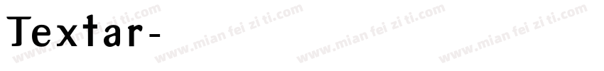 Textar字体转换