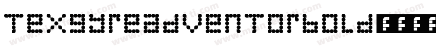texgyreadventorbold-字体转换
