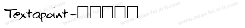 Textapoint字体转换