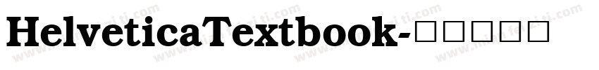HelveticaTextbook字体转换
