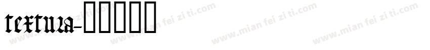 textura字体转换