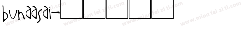 bunaasai字体转换