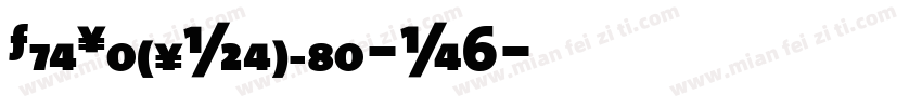 TheSansVeolia-W6字体转换