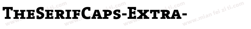TheSerifCaps-Extra字体转换