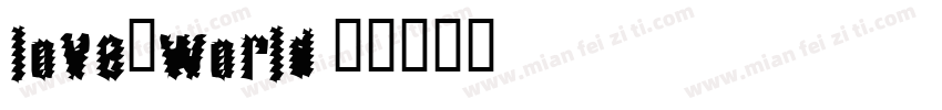 love·world字体转换