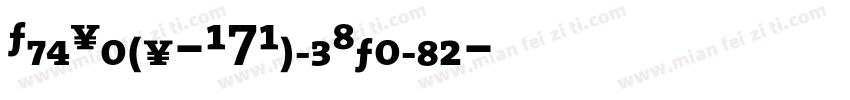 TheSans-B7BoldItalic字体转换