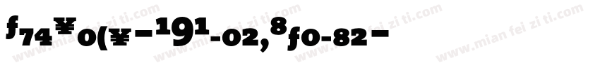 TheSans-B9BlackItalic字体转换