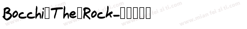Bocchi_The_Rock字体转换