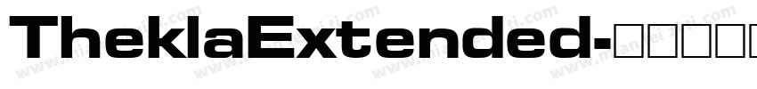 TheklaExtended字体转换