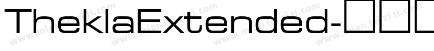 TheklaExtended字体转换