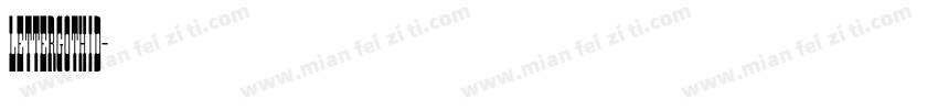 LetterGothid字体转换