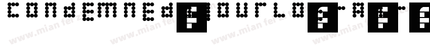 CondemnedToYourLove-A16A字体转换