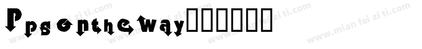 Ppgontheway字体转换