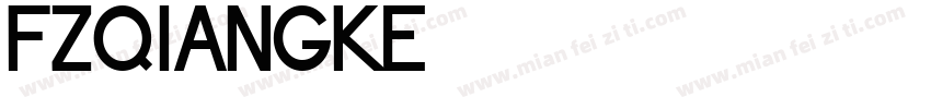 FZQiangKe字体转换