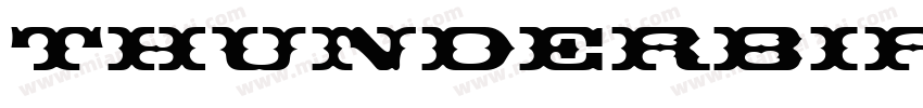 ThunderbirdDExtCon字体转换