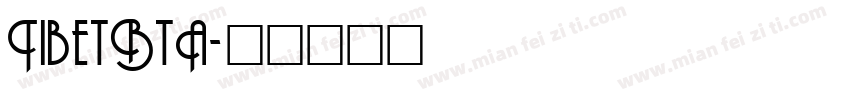 TibetBtA字体转换