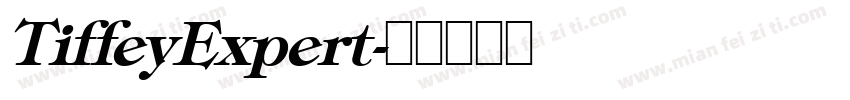 TiffeyExpert字体转换