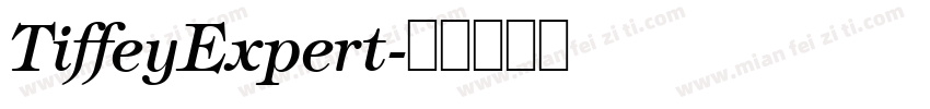 TiffeyExpert字体转换