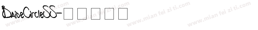 IDaideCircleSS字体转换