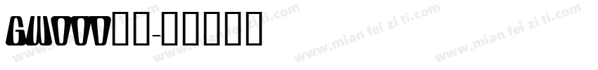 GWood字体字体转换