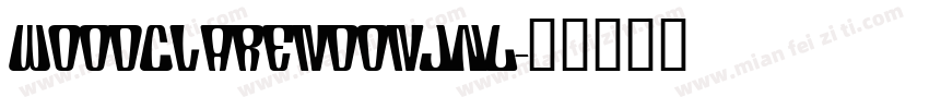 WoodClarendonJNL字体转换