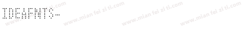 IDEAFNTS字体转换