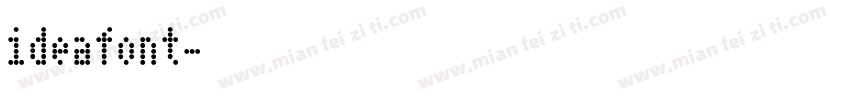 ideafont字体转换