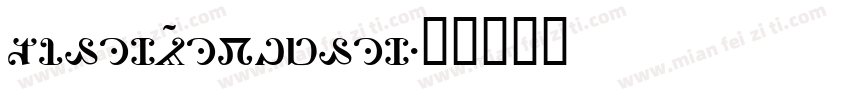 TimesNewRomes字体转换