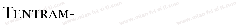 Tentram字体转换