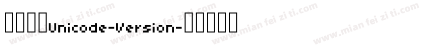 港铁宋体Unicode-Version字体转换