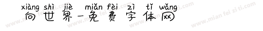 鏡向世界字体转换