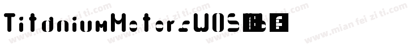 TitaniumMotorsW05-Ob字体转换