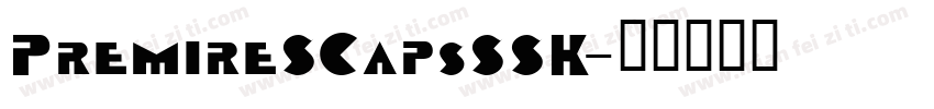 PremireSCapsSSK字体转换