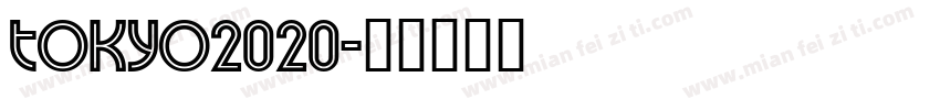 TOKYO2020字体转换