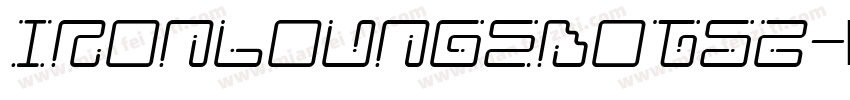 IRONLOUNGEDOTS2字体转换