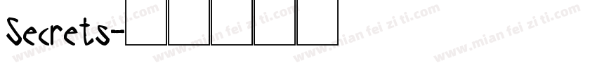 Secrets字体转换