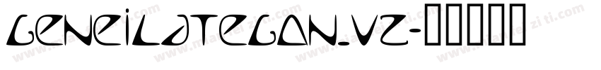 GenEiLateGoN_v2字体转换